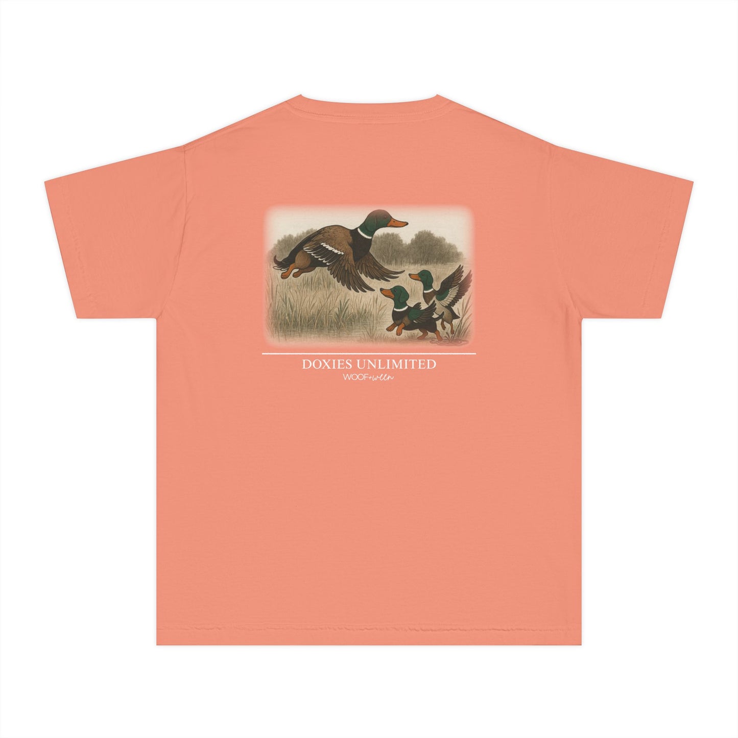 YOUTH Dachshund Tee - doxies unlimited ducks