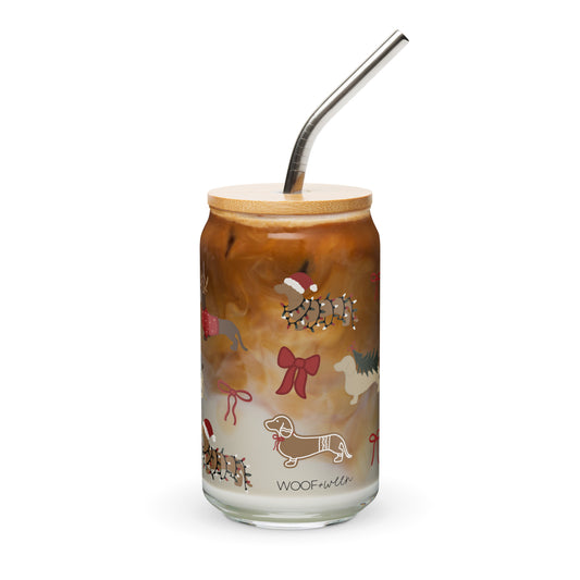 Glass Cup - DOXIE CHRISTMAS COQUETTE