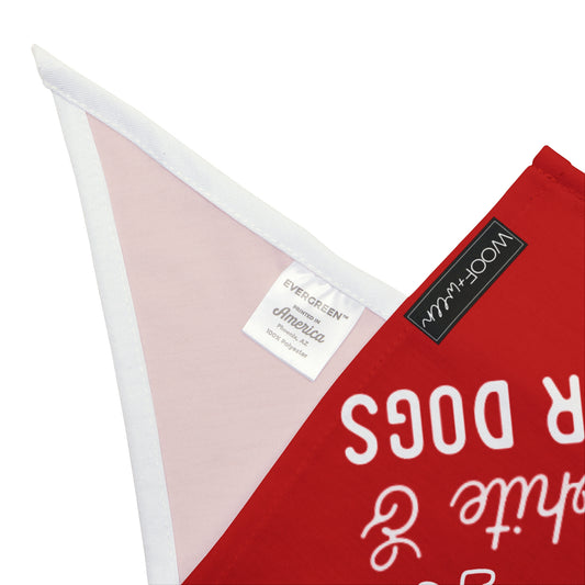 Dachshund Bandana - Red White and Wiener Dogs USA