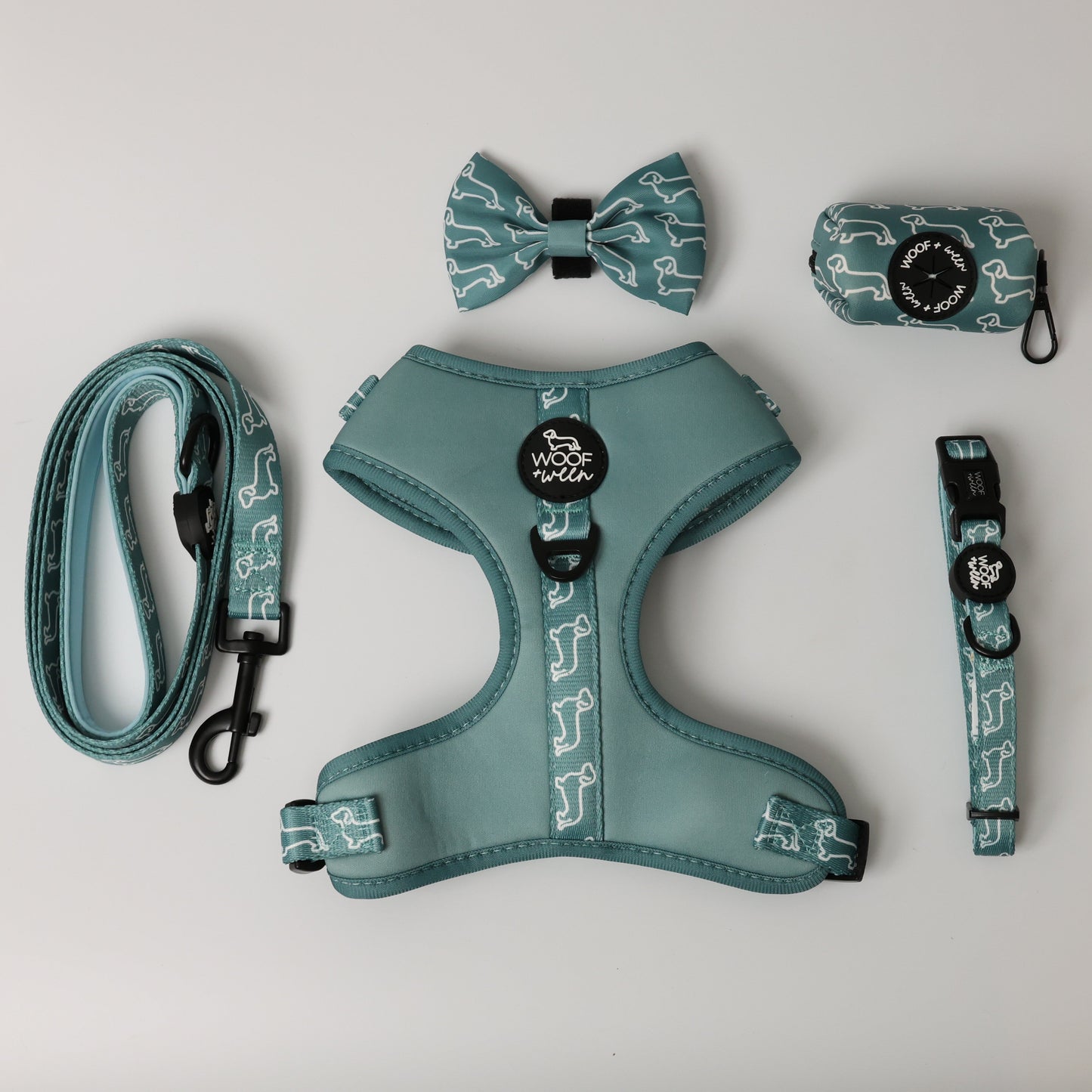 5-piece Bundle - TEAL DOXIES
