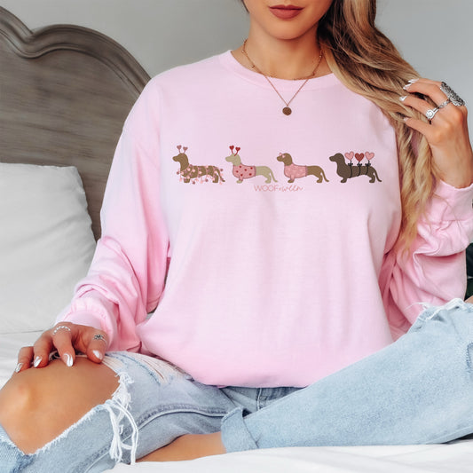 Dachshund Shirt - Valentines Dachshunds