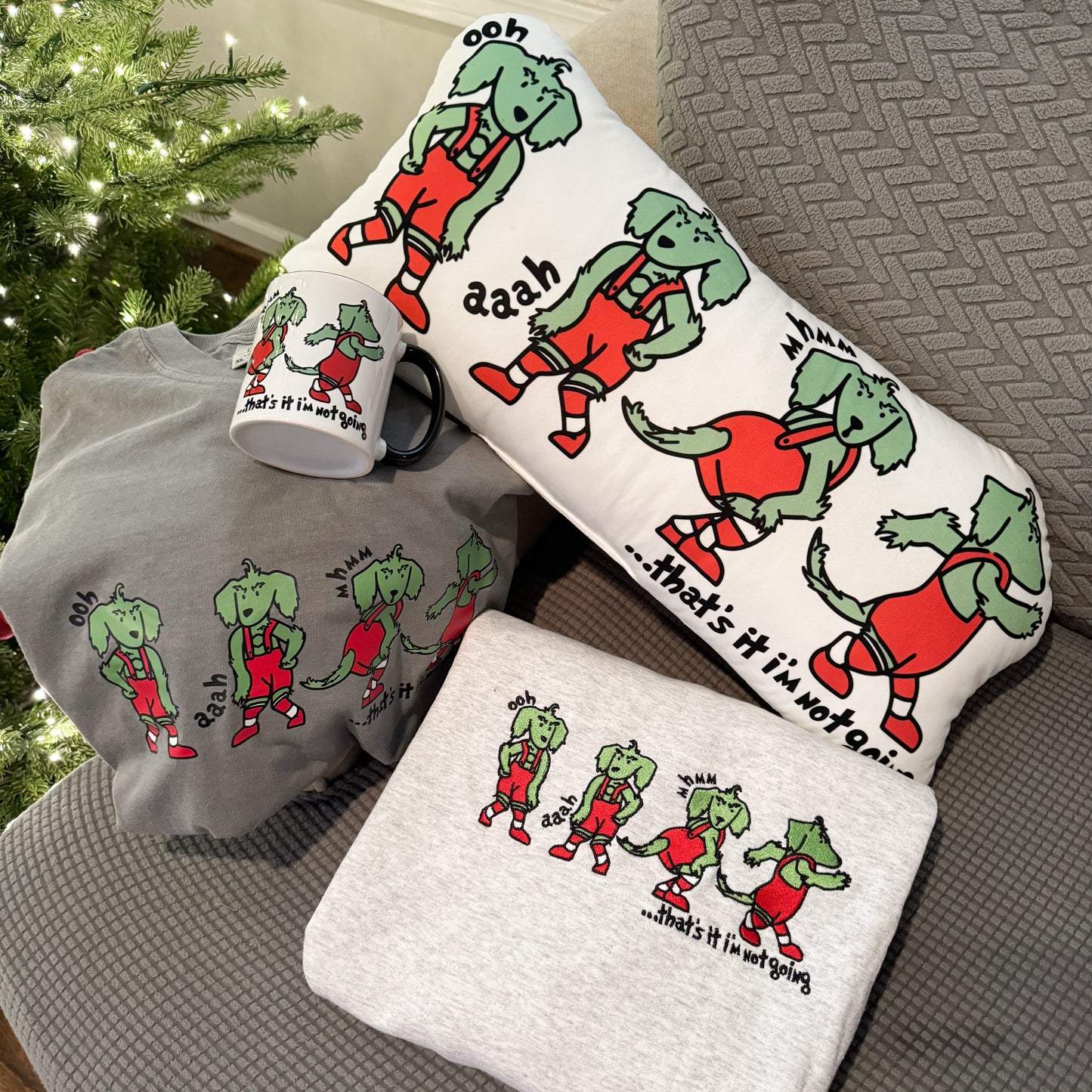 Dachshund Mug Grinch - WEENVILLE - Thats It I'm Not Going