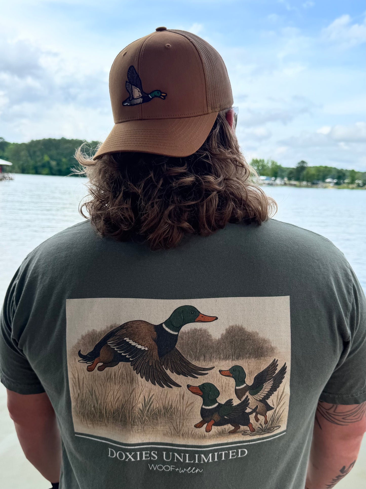 Embroidered Hat - Duck Hunting Dog