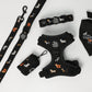 Halloweenie Doxies dachshund Halloween waste bag holder matching set lifestyle