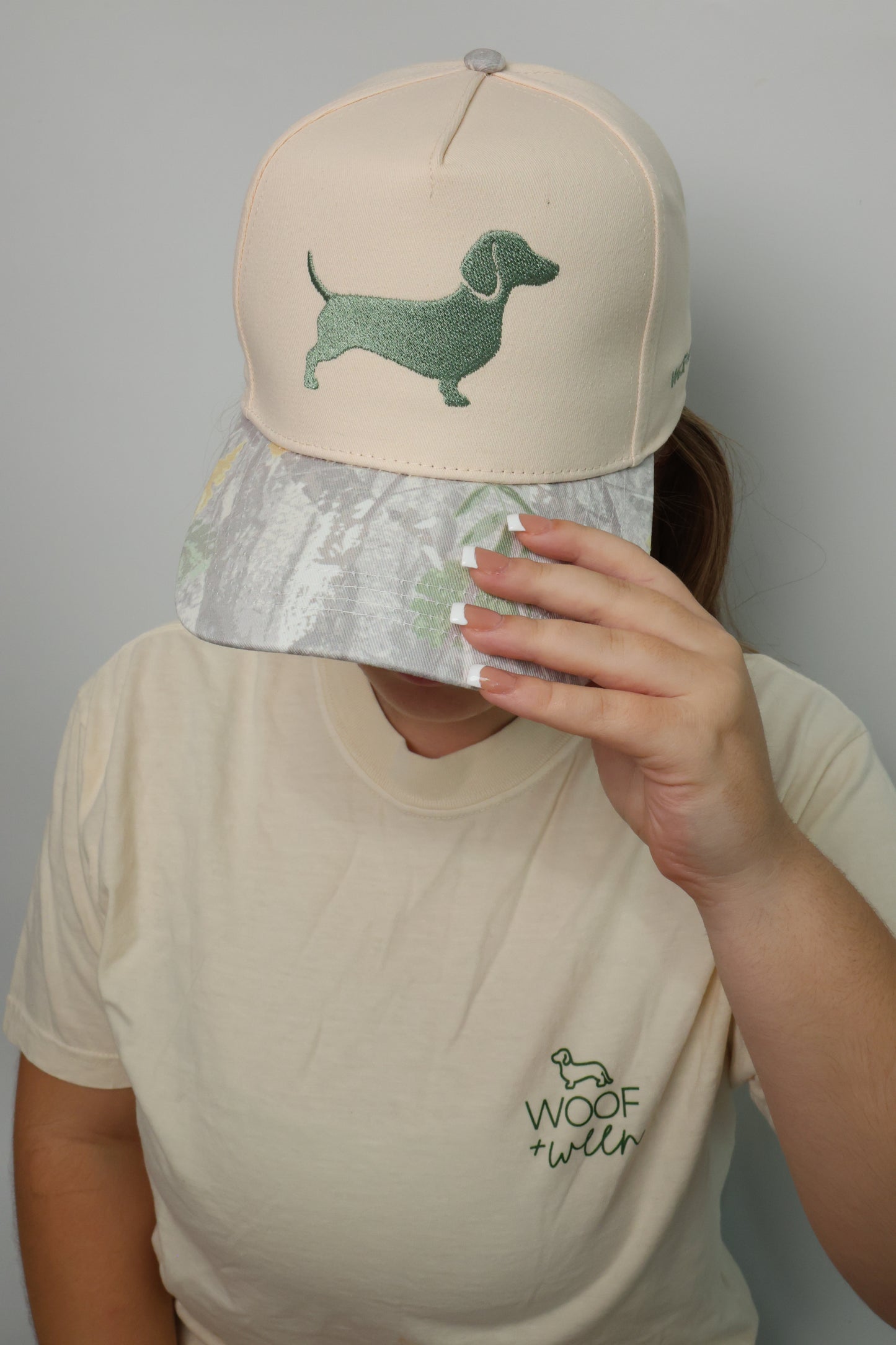 Dachshund Hat - Camo Doxie