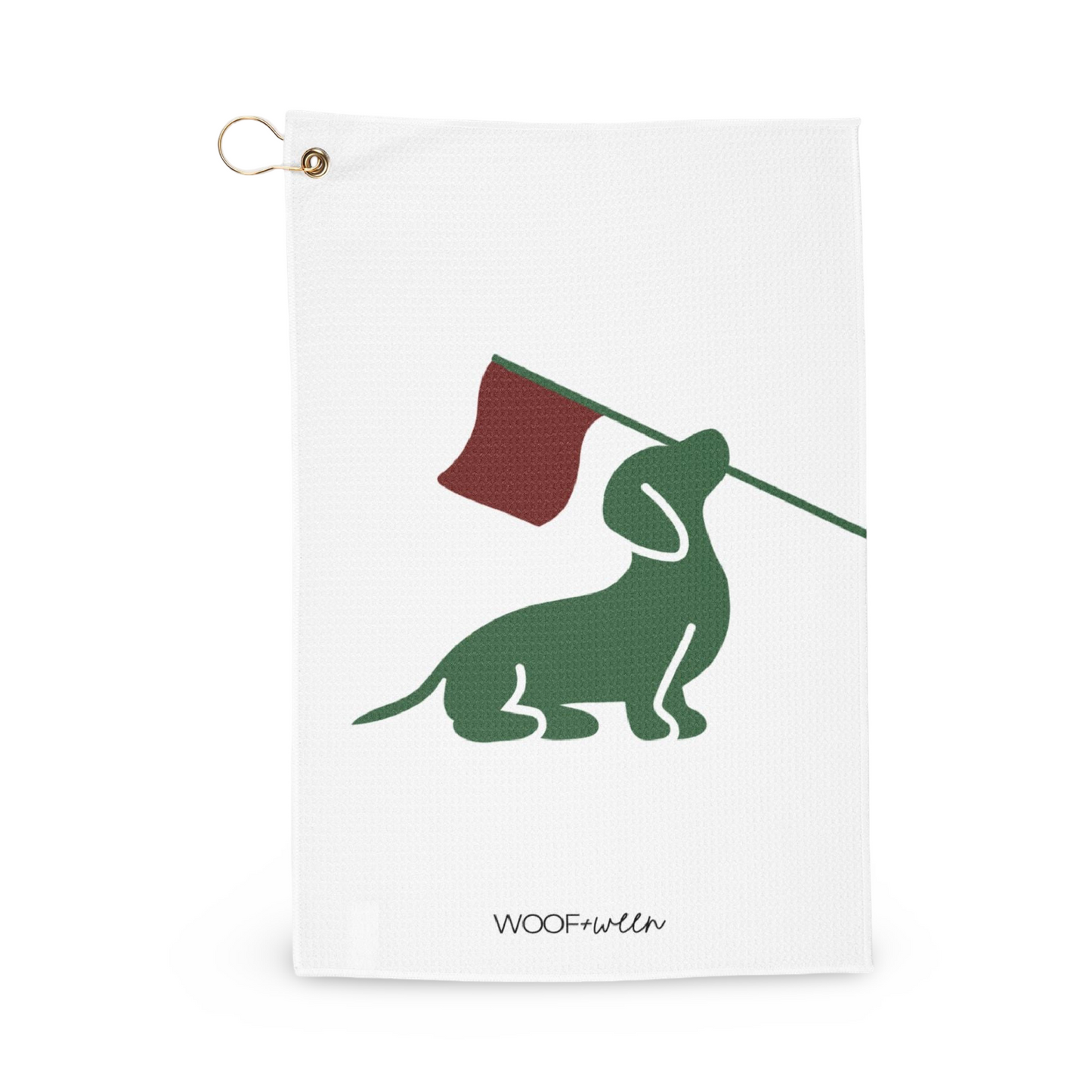 Dachshund Golf Towel - Weens on the Greens
