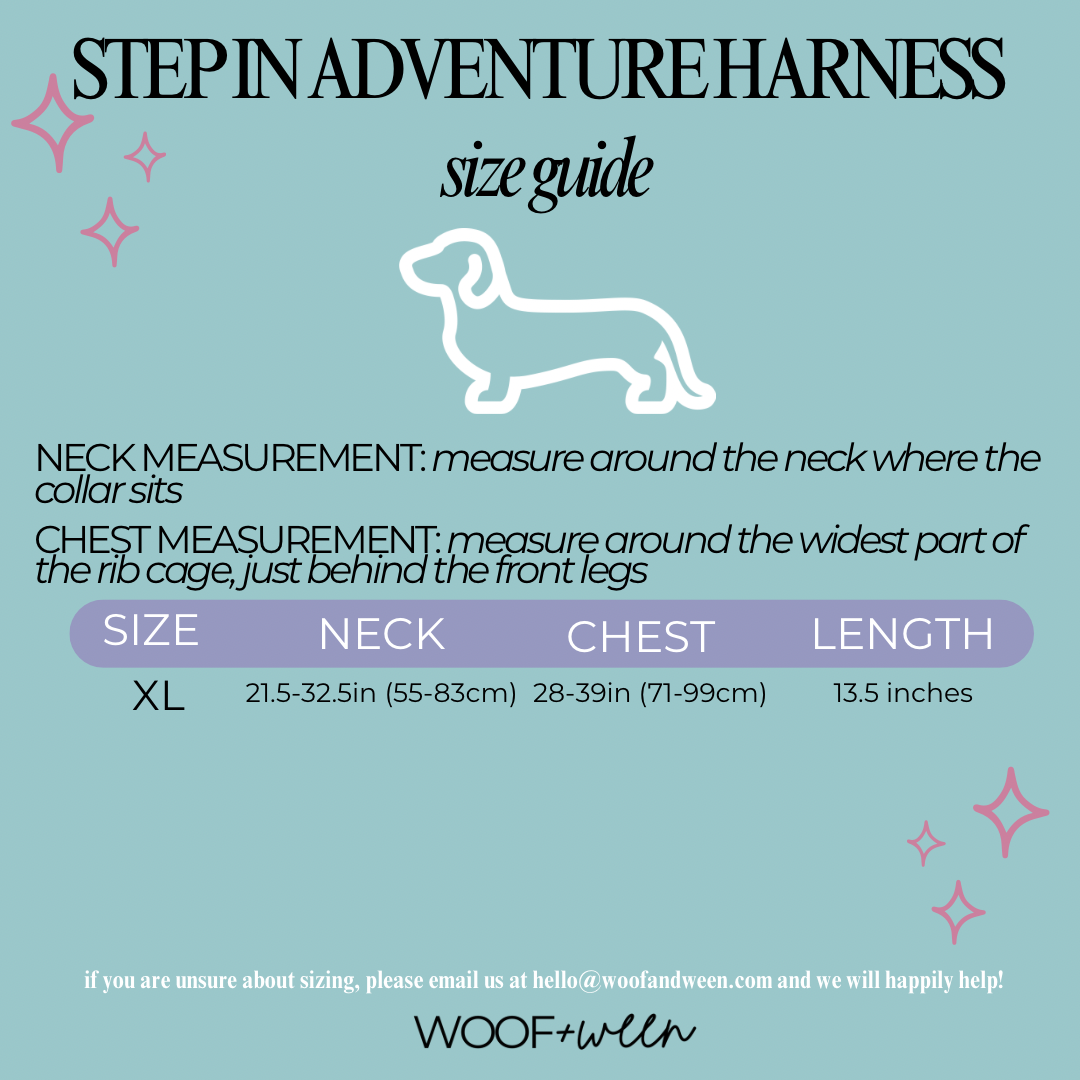 Step-In Adventure Dog Harness - WESTERN