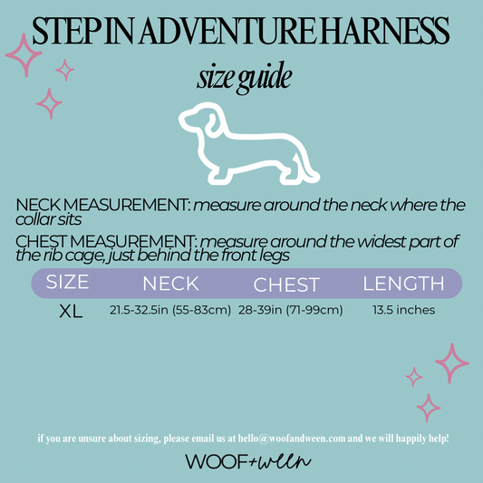 Step-In Adventure Dog Harness - WESTERN