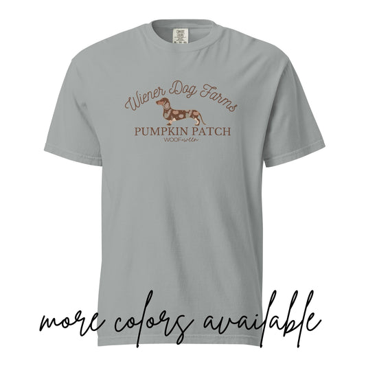 Dachshund Tshirt - WEENIE DOG FARMS (short hair)