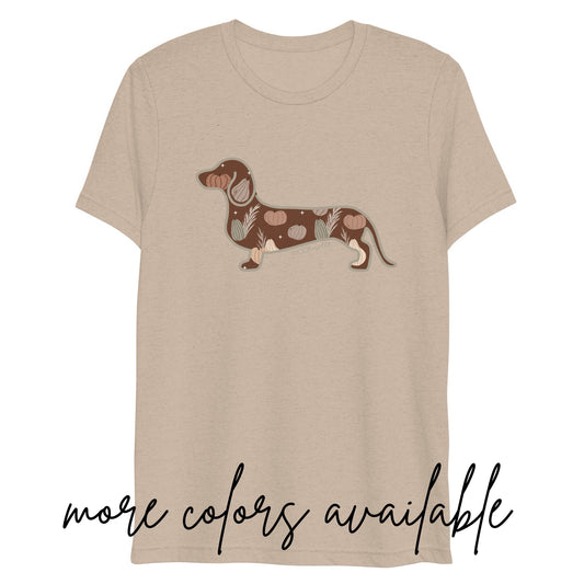 Dachshund Tshirt - Soft Style Tee - OH MY GOURD (short hair)