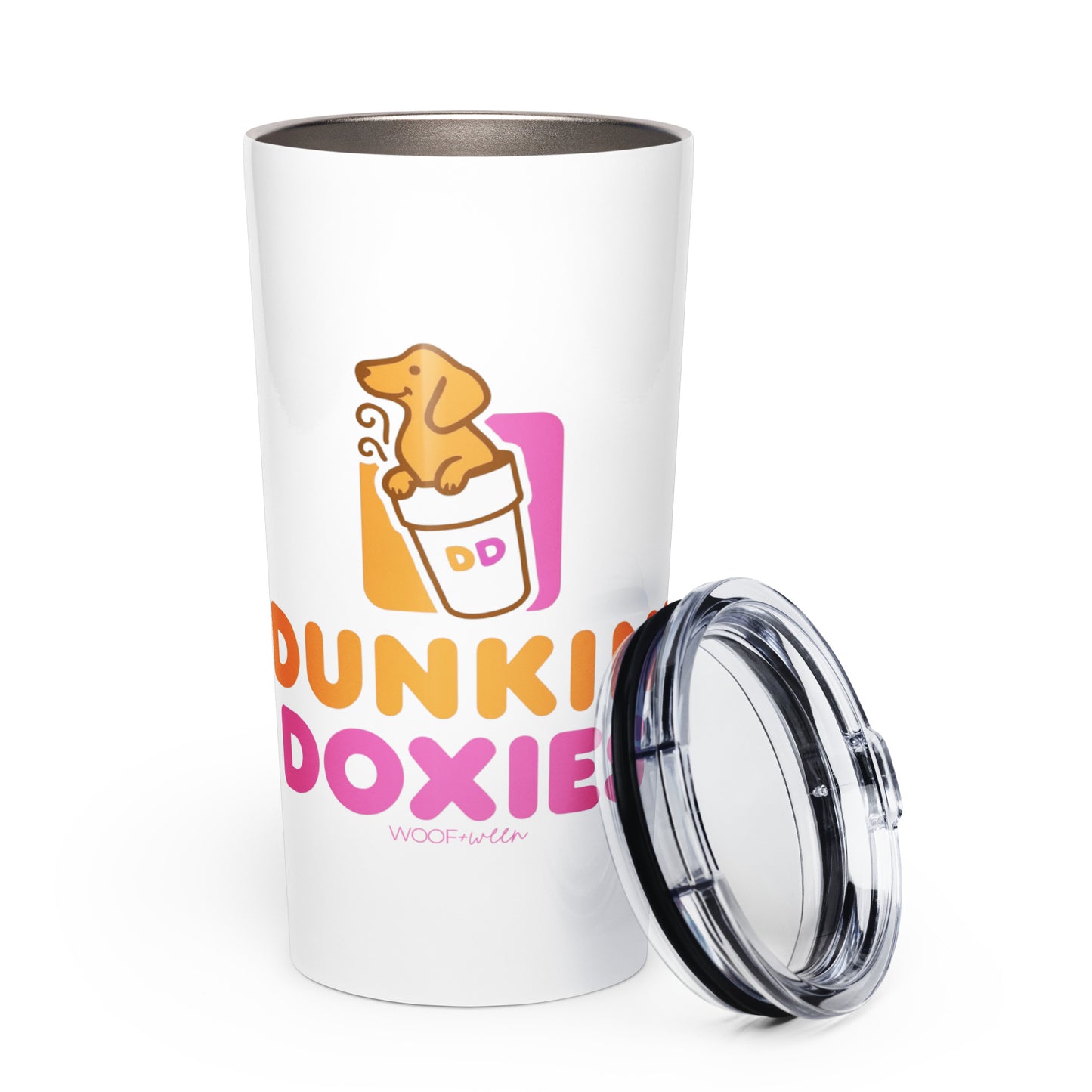 Dachshund Tumbler - Doxies Coffee