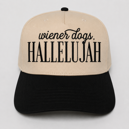 Dachshund Hat - wiener dogs hallelujah