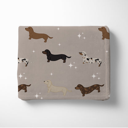 Dachshund Blanket - WHIMSICAL WEENS