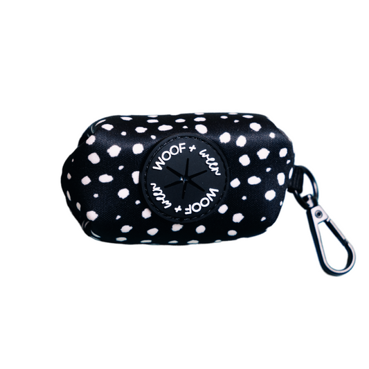 Waste Bag Holder - EVERGREEN POLKA DOT