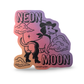 Dachshund Sticker - neon moon