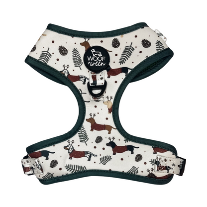 dachshund christmas dog harness