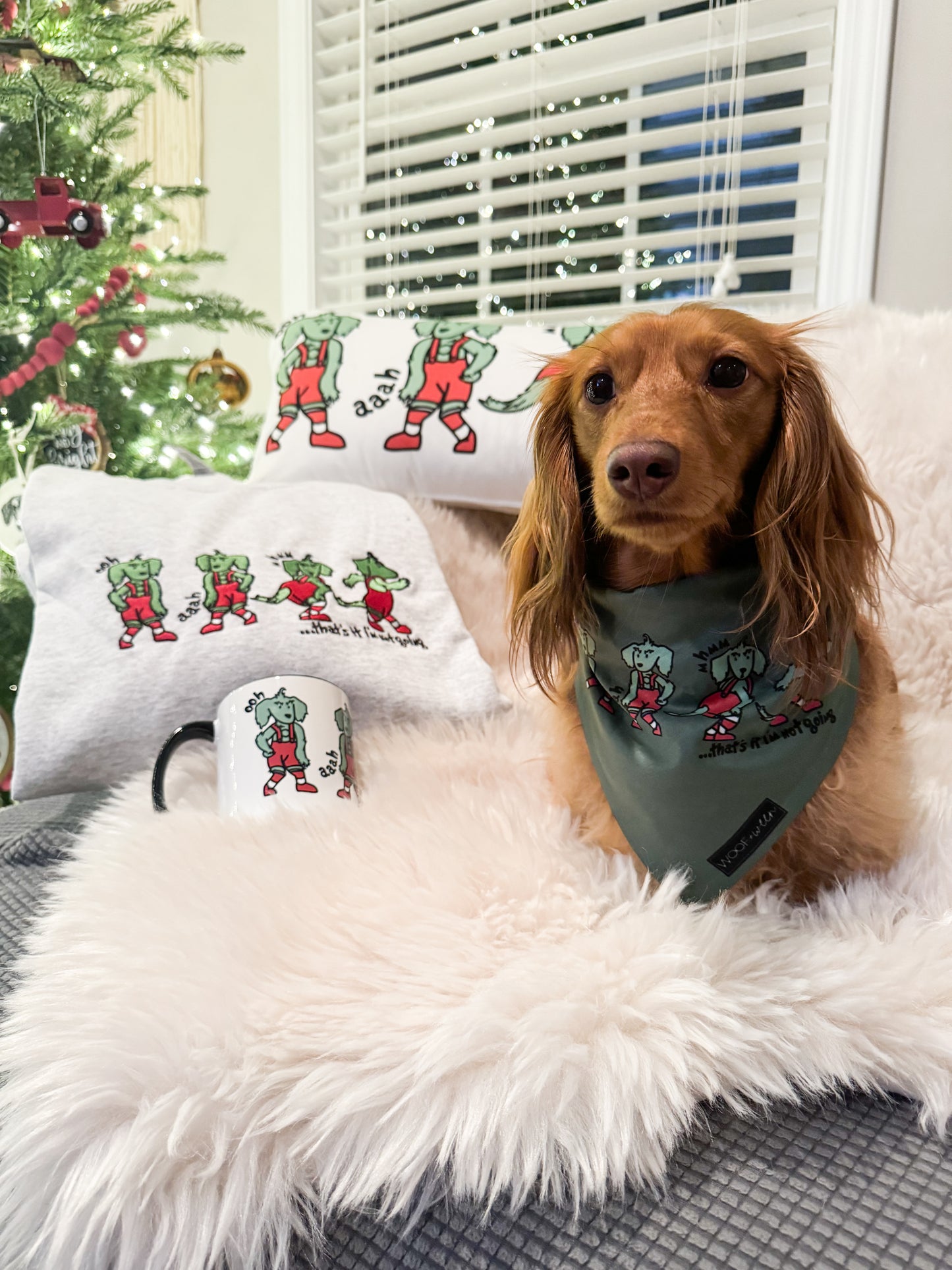 Dachshund Mug Grinch - WEENVILLE - Thats It I'm Not Going