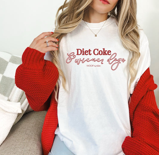 diet coke and wiener dogs shirt