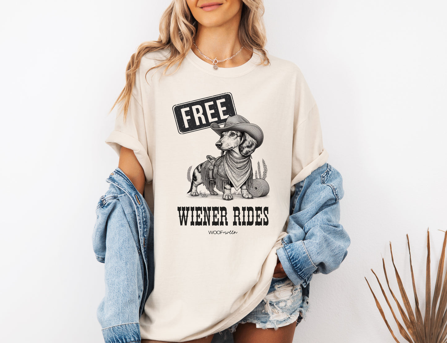 Dachshund Shirt - Free Wiener Rides