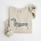 Dachshund Sweatshirt - Botanical Pup