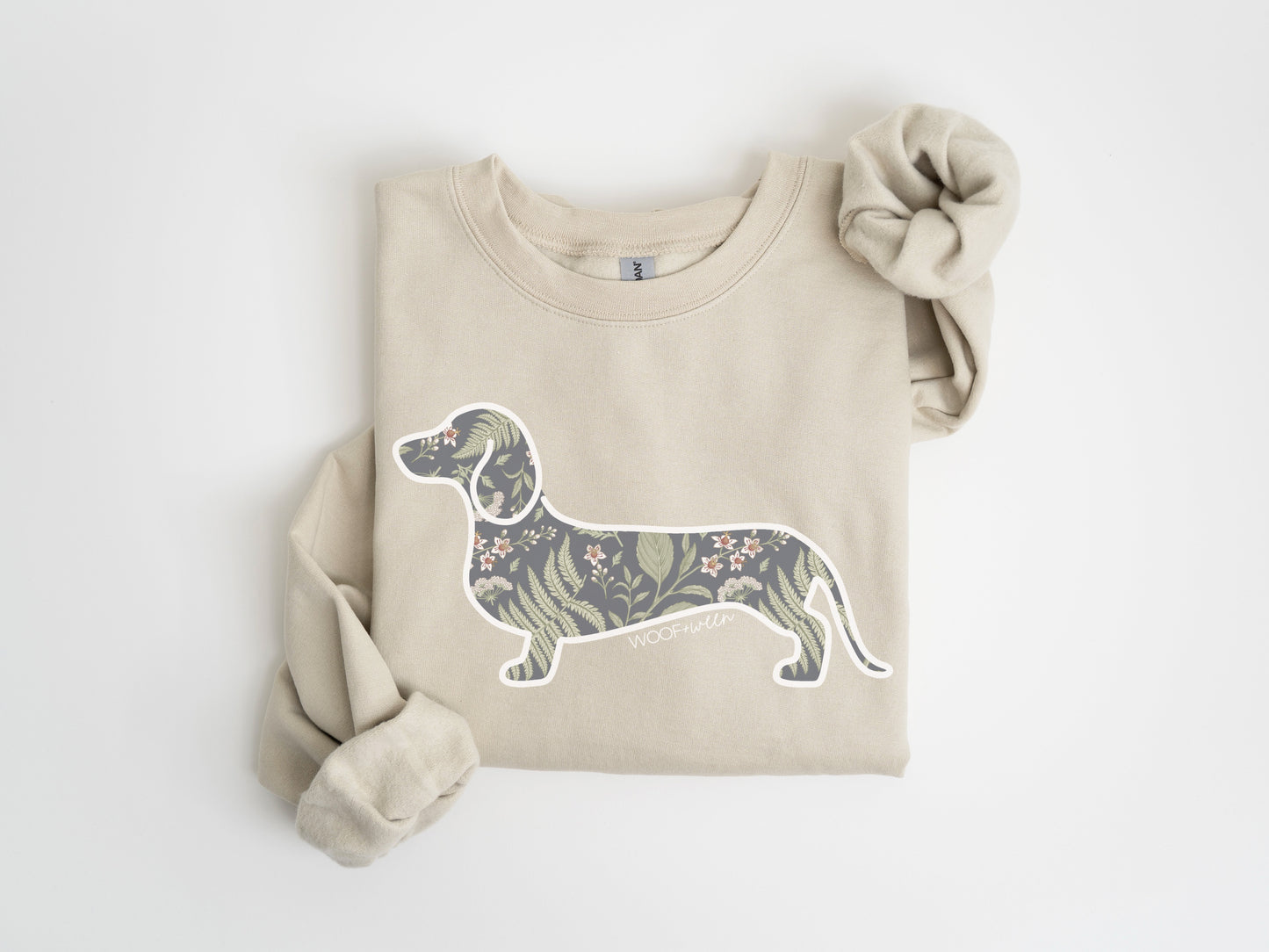 Dachshund Sweatshirt - Botanical Pup