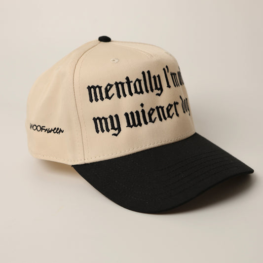 Dachshund Hat - mentally im with my wiener dog