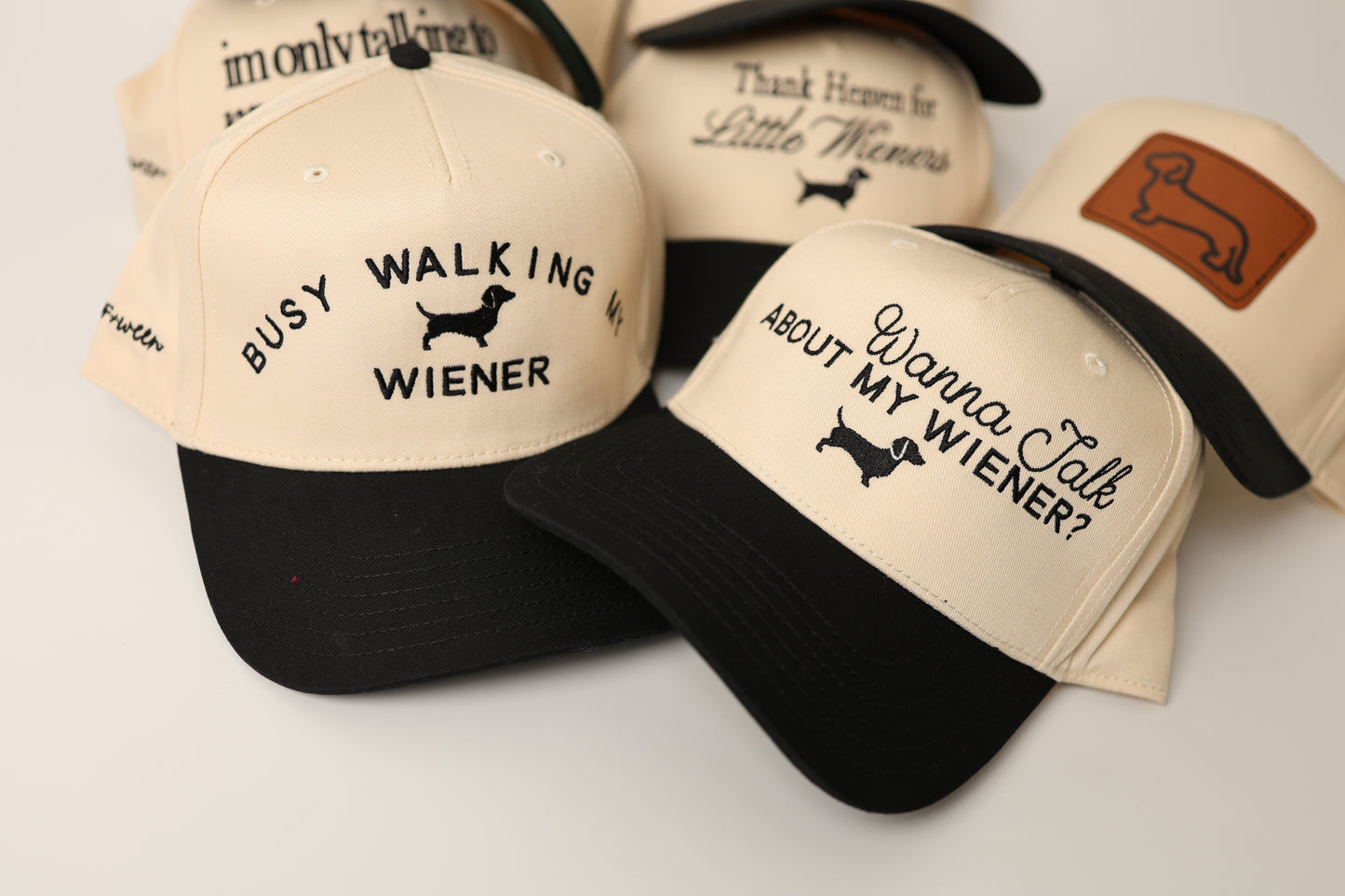 Dachshund Hat - Wanna Talk About My Wiener