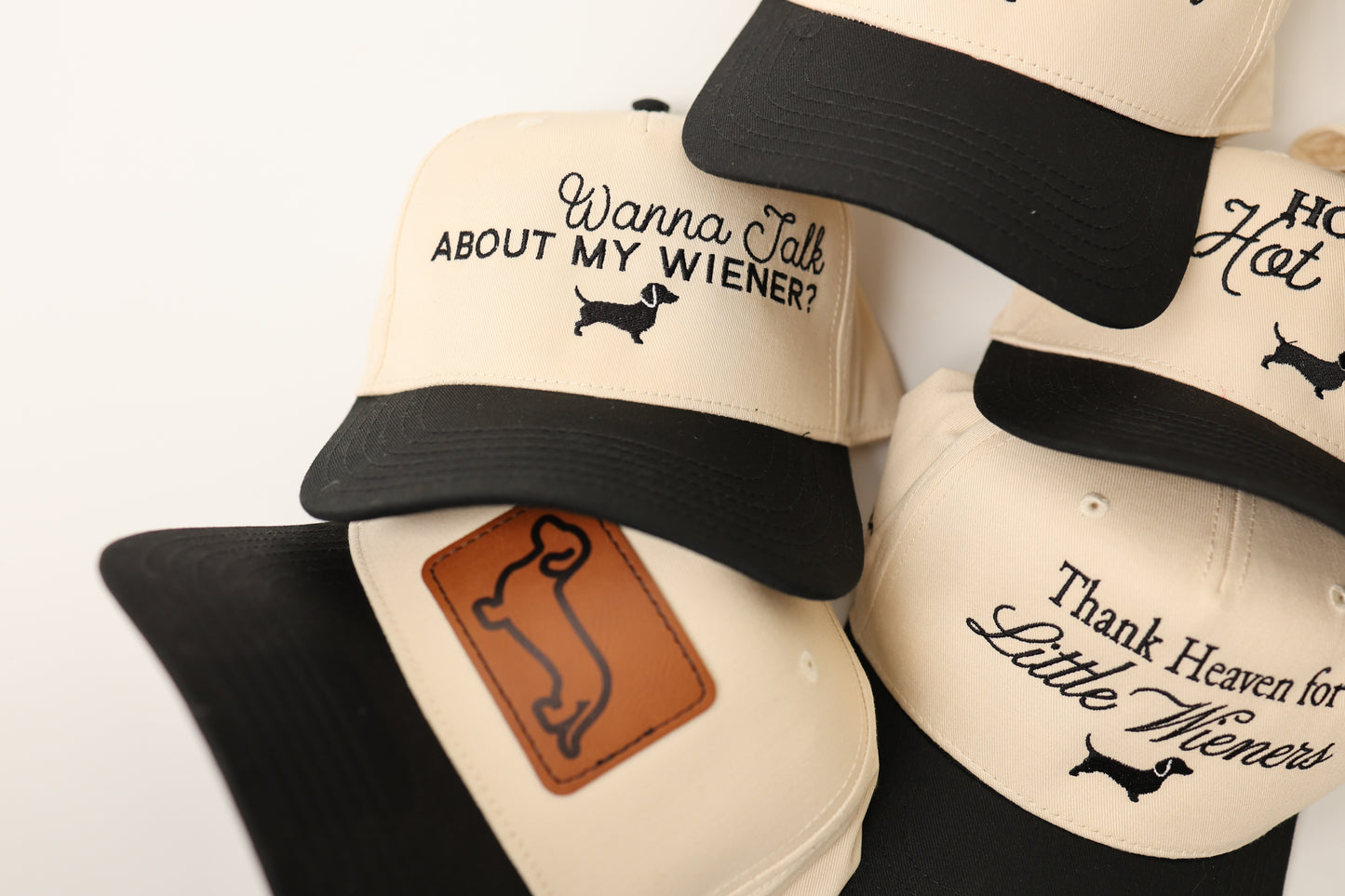 Dachshund Hat - Wanna Talk About My Wiener