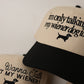 Dachshund Hat - I'm only talking to my wiener dog today
