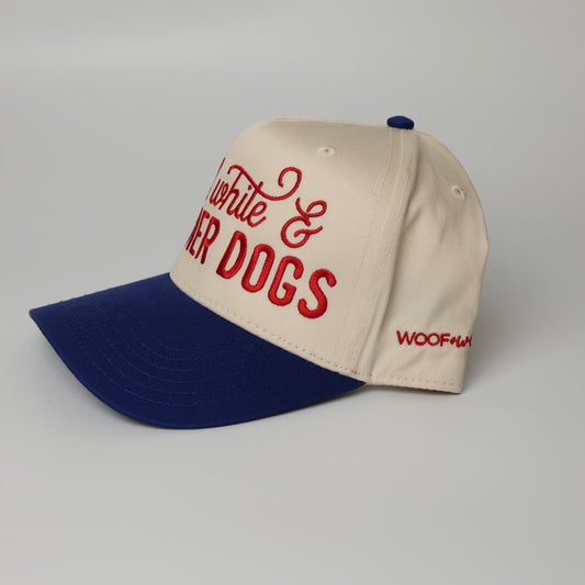 Dachshund Hat - Red White and Wiener Dogs