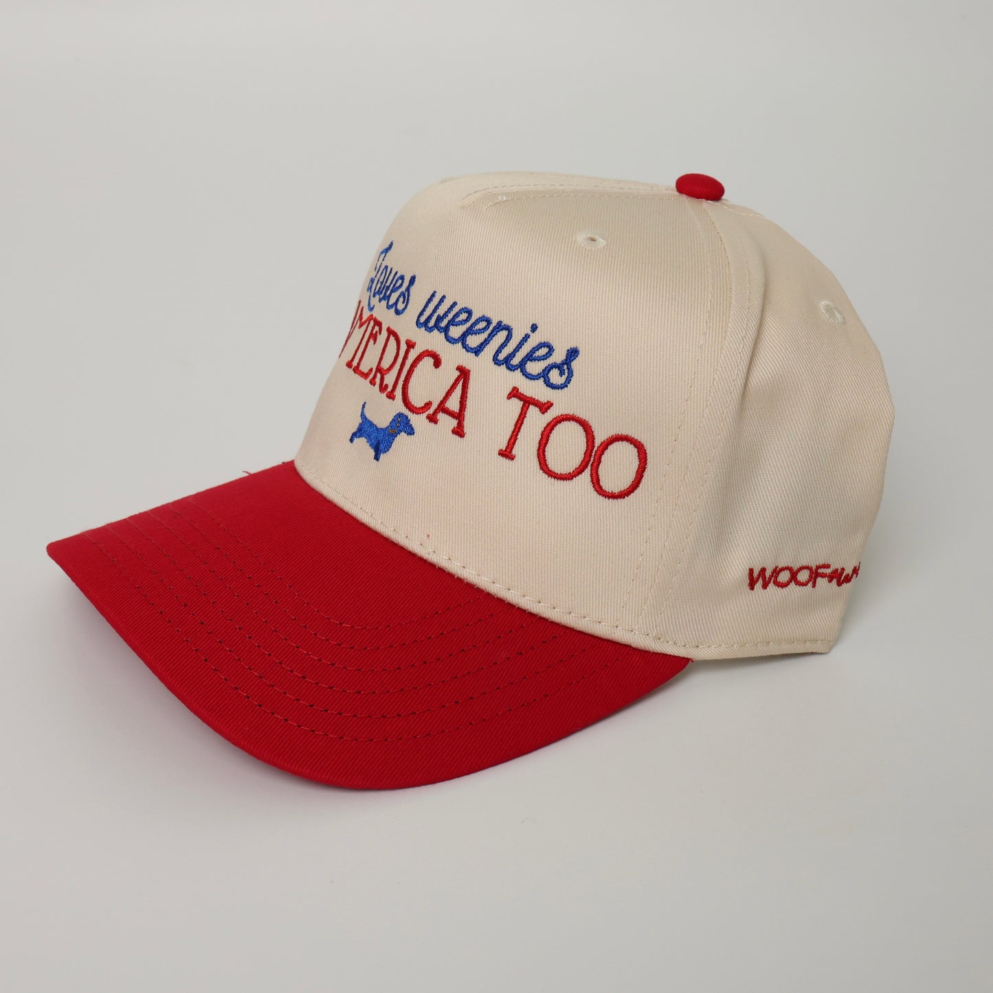 Dachshund Hat - Loves weenies and America too