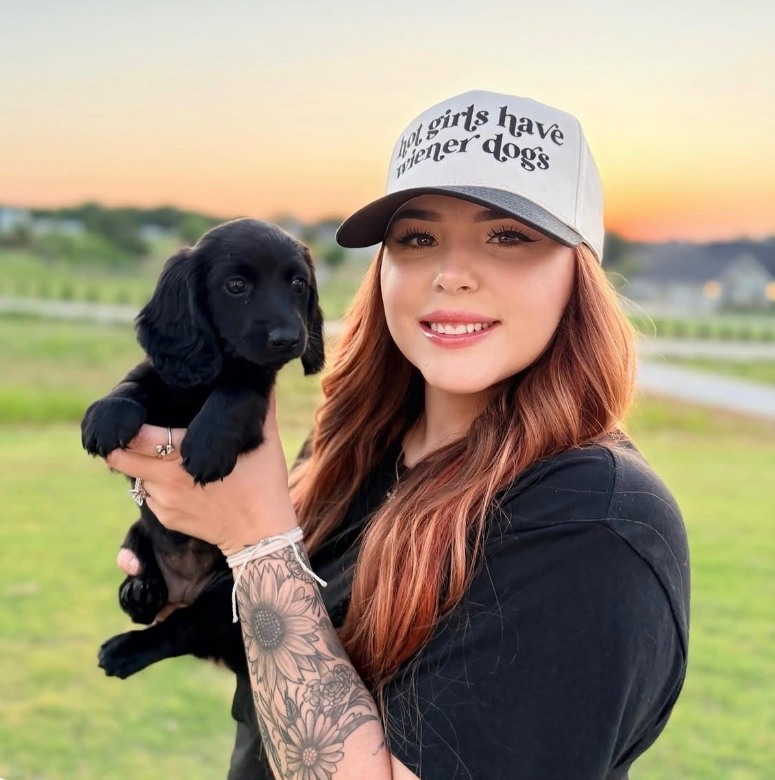 Dachshund Hat - hot girls have wiener dogs