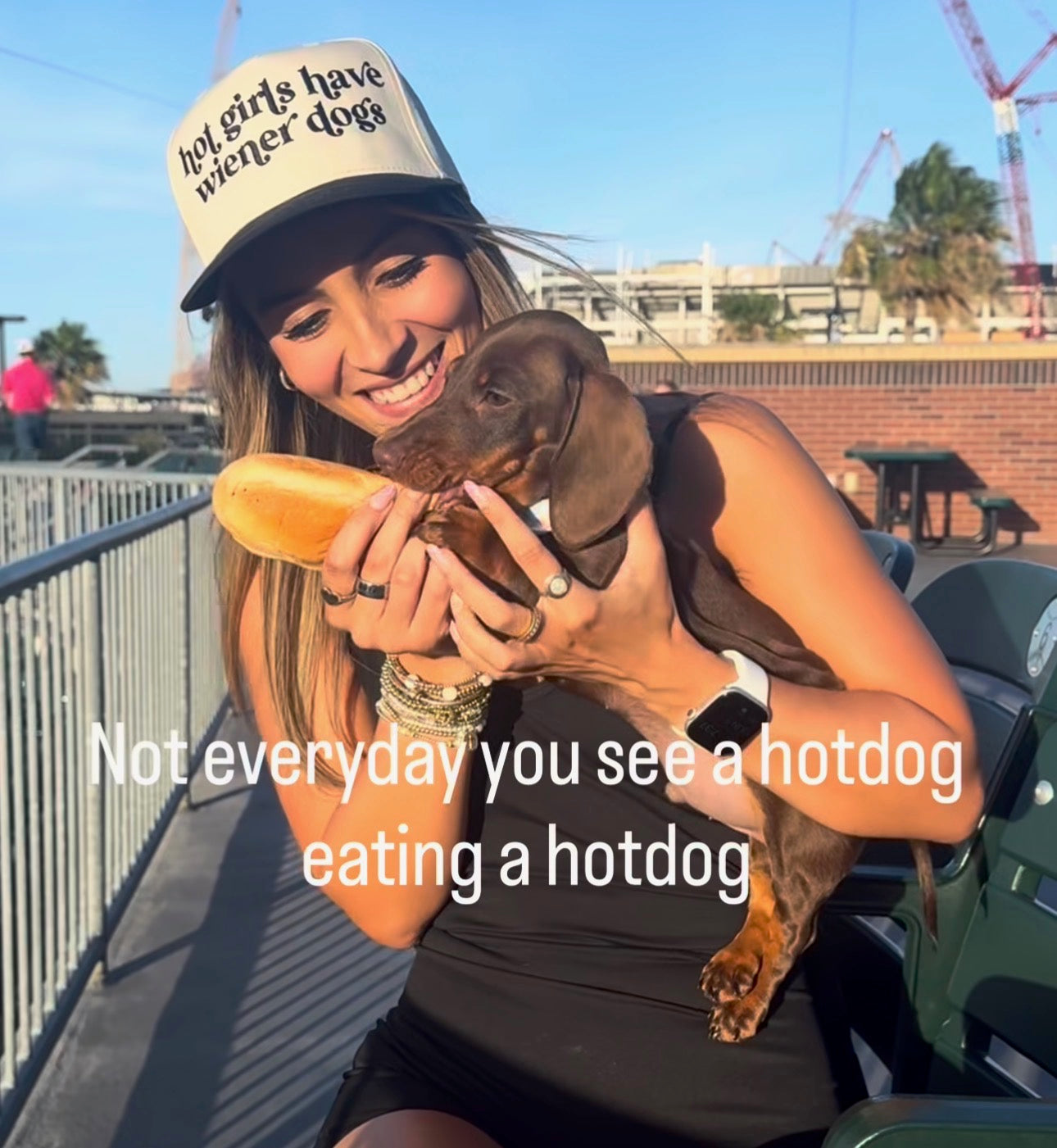 Dachshund Hat - hot girls have wiener dogs