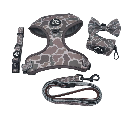 Adjustable Dog Harness - DUCK CAMO