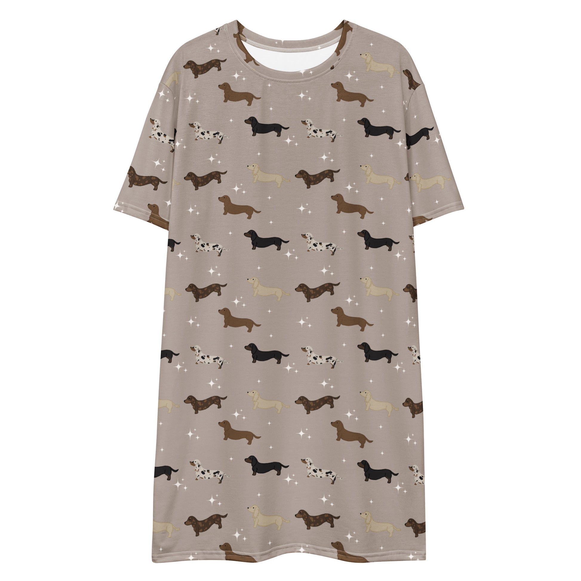 Dachshund Pajama Mumu Dress Dachshund Pajama Mumu Dress