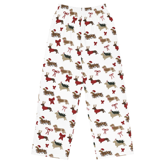 Dachshund Pajama - DACHSHUND CHRISTMAS COQUETTE