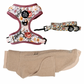 Build your own dachshund sweater bundle with a doxie sweater, harness and leash, view 10
