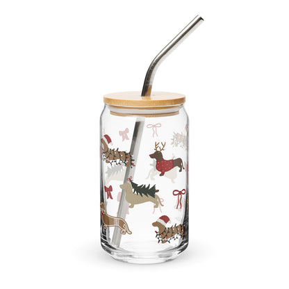 Glass Cup - DOXIE CHRISTMAS COQUETTE