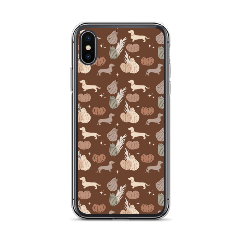 Dachshund iPhone Case - OH MY GOURD (weenie dogs)