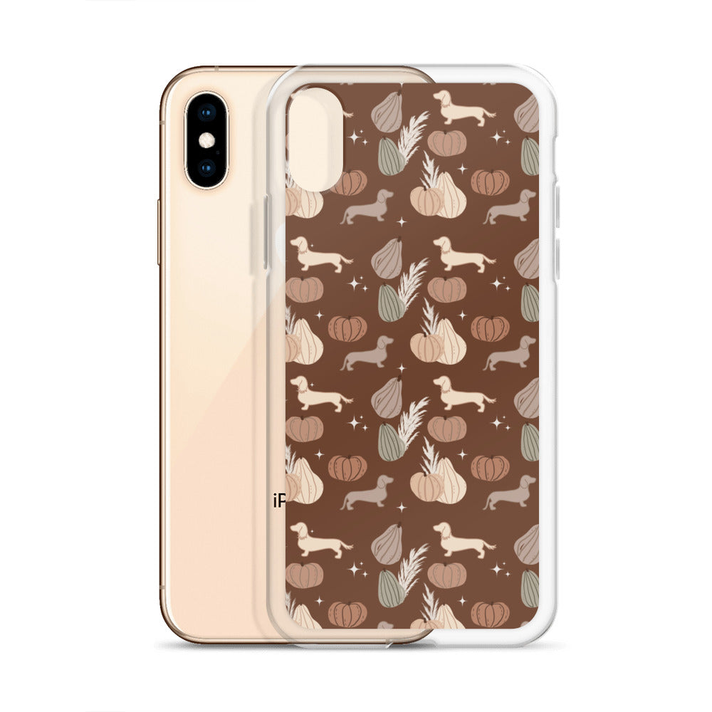 Dachshund iPhone Case - OH MY GOURD (weenie dogs)