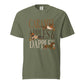 Dachshund Caramel Apples and Dapple Dachshunds t-shirt in moss green