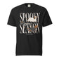 Dachshund Halloween Spooky Season t-shirt in black
