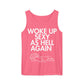 Crunchberry Woke Up Sexy As Hell dachshund tank top – long hair doxie tank, oversized swimsuit coverup