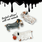 Mystery Halloween dachshund claw clip collection, collect all 3 doxie designs