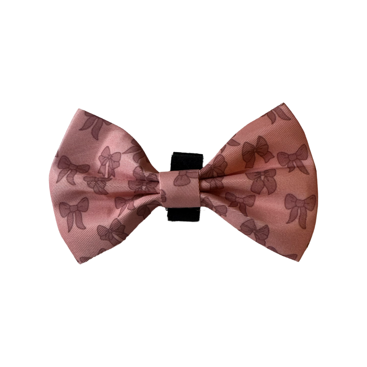 pink coquette bow dog bow tie