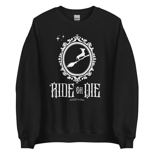 Dachshund Sweatshirt - RIDE OR DIE