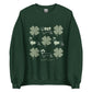 dachshund st patricks day sweatshirt green