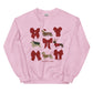 Sweatshirt - DACHSHUND CHRISTMAS COQUETTE