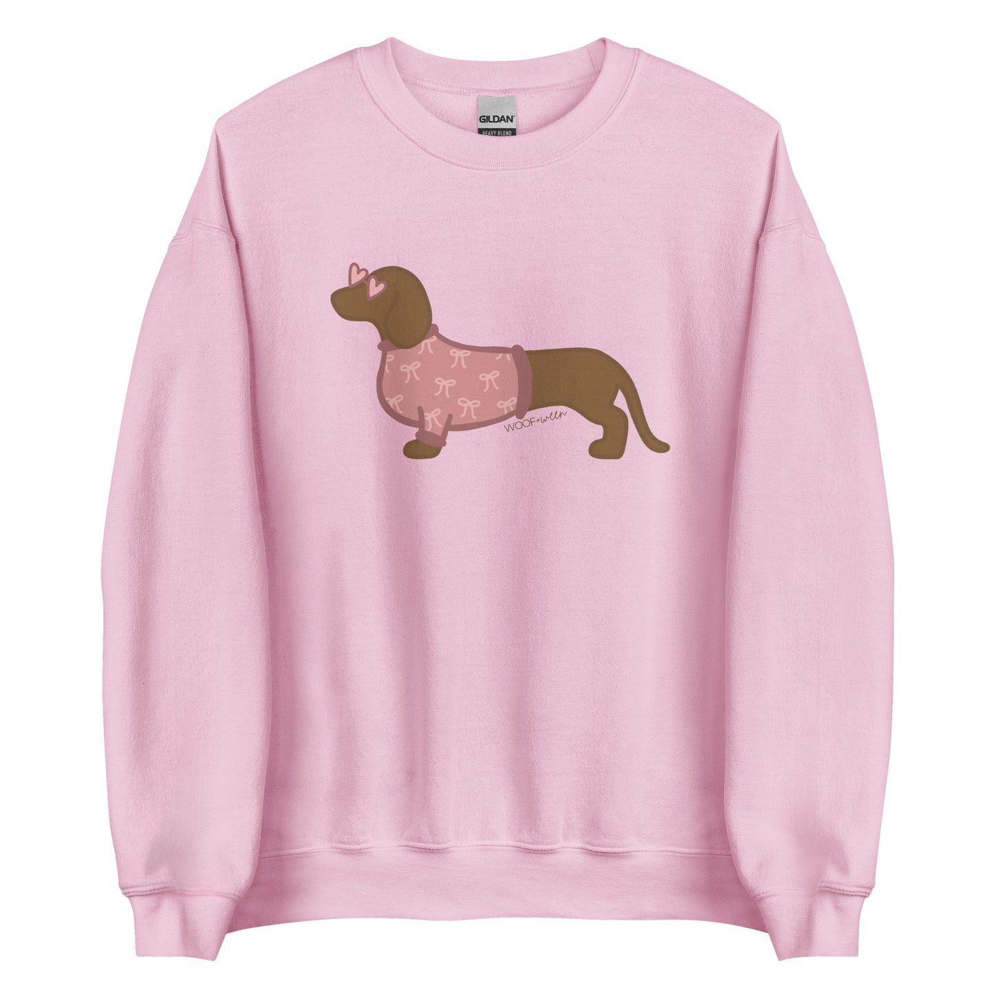 valentines dachshund sweatshirt