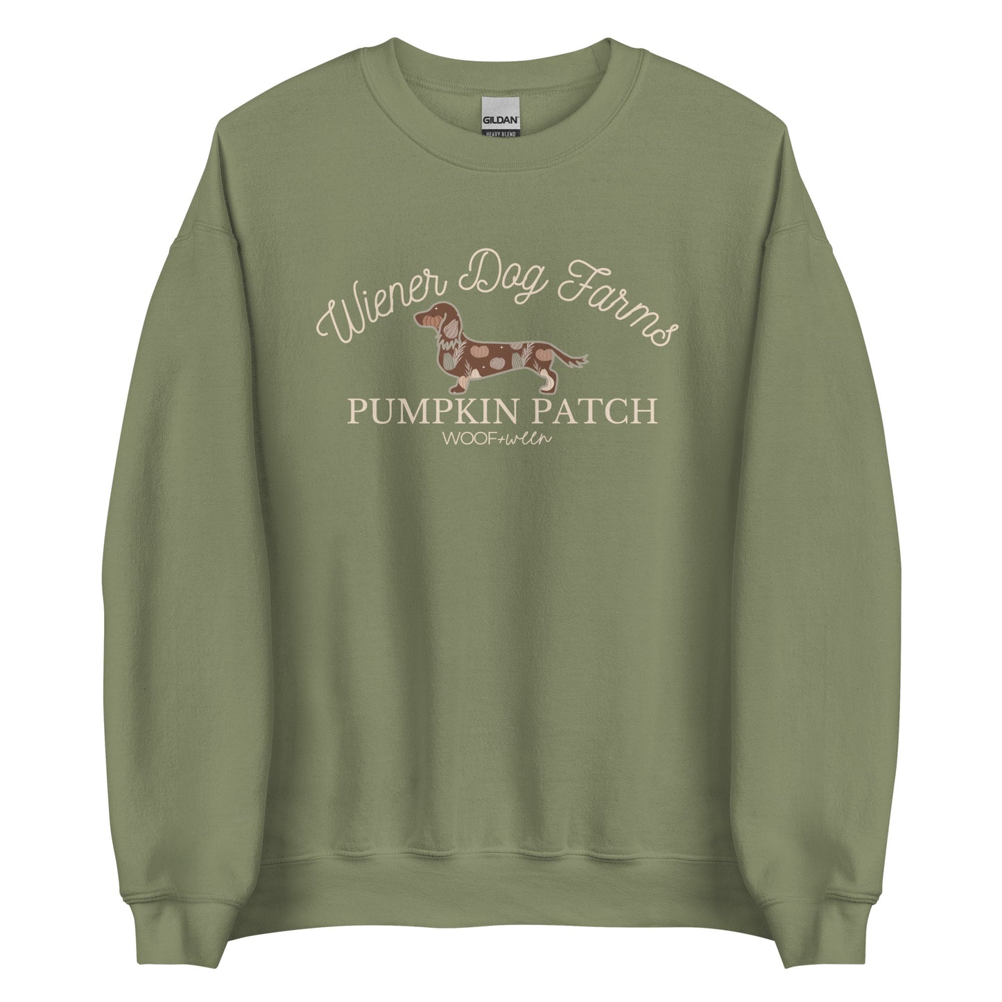 Dachshund Sweatshirt - OH MY GOURD (long hair)